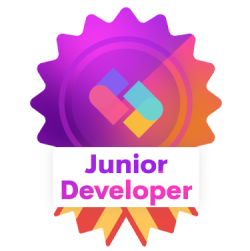 Junior Developer Badge